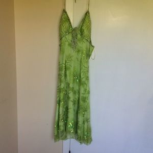 Green dress